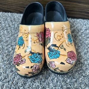 Hand Painted Sanita Clogs